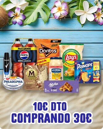 Promociones Combo Unilever, Mondelez y Pepsi en Dia.es